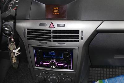 Autoradio-Einbau Opel Astra H, ARS24